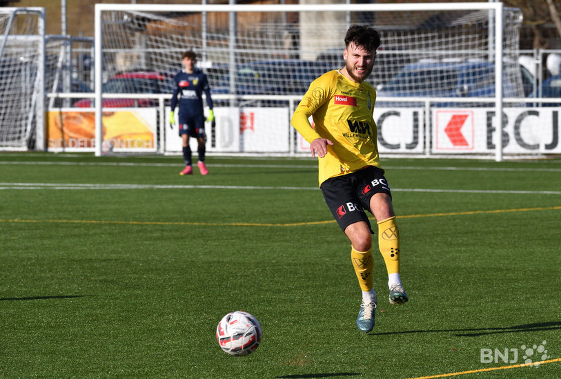 Le but de Jordan Perrony n'a pas été suffisant pour les SRD. (Photo : archives Georges Henz)