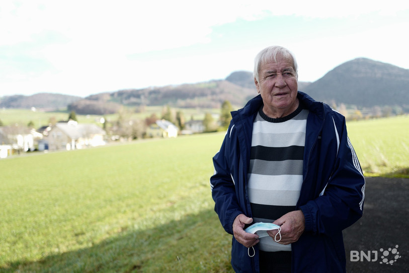 René Schaller, enseignant à la retraite et ancien maire de Mervelier