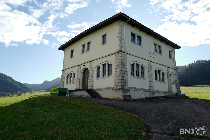 La station électrique de Mervelier