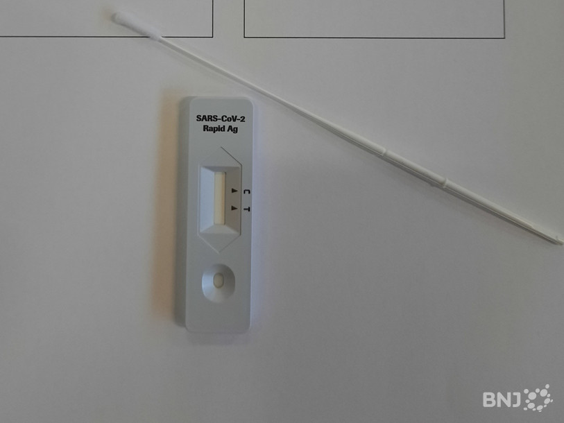 Voilà à quoi ressemble un test rapide...