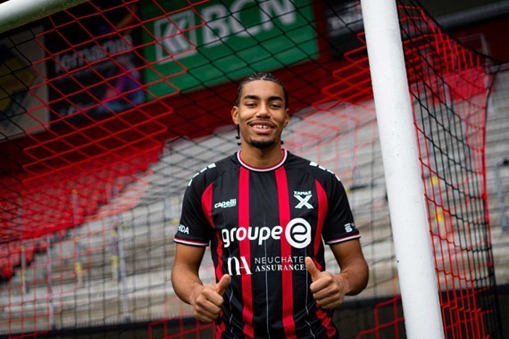 Vincent Nvendo rejoint La Maladière. (Photo : Neuchâtel Xamax)