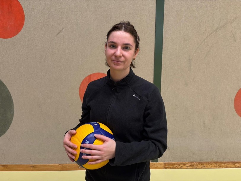 Orlane Gaudenzi a accepté d'aider l'équipe de Colombier Volley dans sa préparation mentale. (Photo : Orlane Gaudenzi)