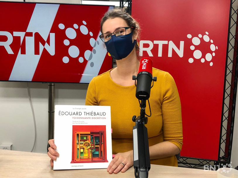 Sandrine Girardier, co-auteure de l'ouvrage « Edouard Thiébaud : foisonnante discrétion »