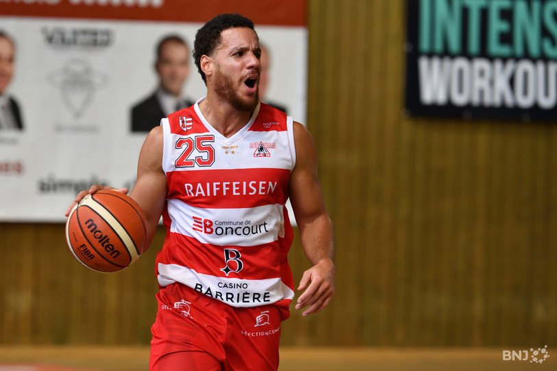 Eric Fongué et le BC Boncourt ont renoué avec la victoire samedi dans le Chaudron. (Photo : archives, Georges Henz).