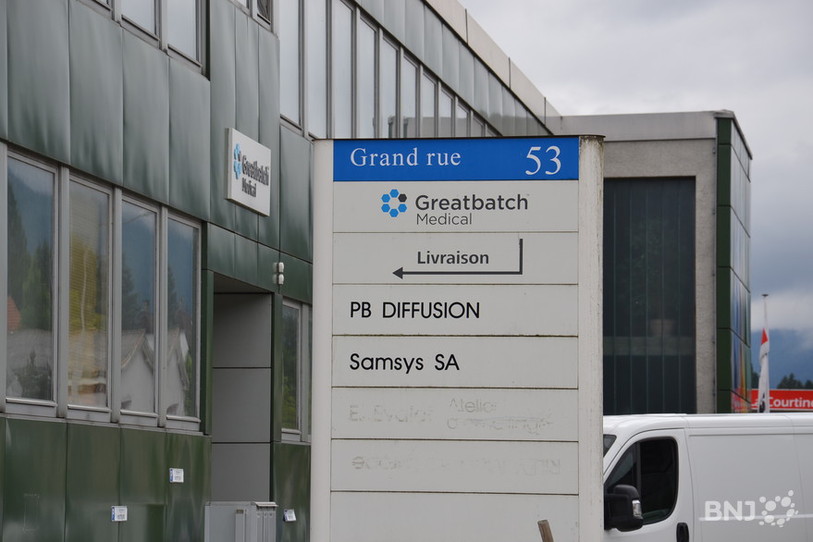 L'usine Greatbatch à Corgémont