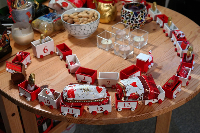 Les calendriers de l'Avent, le choix cornélien des parents à l'aube de décembre (photo ldd).  