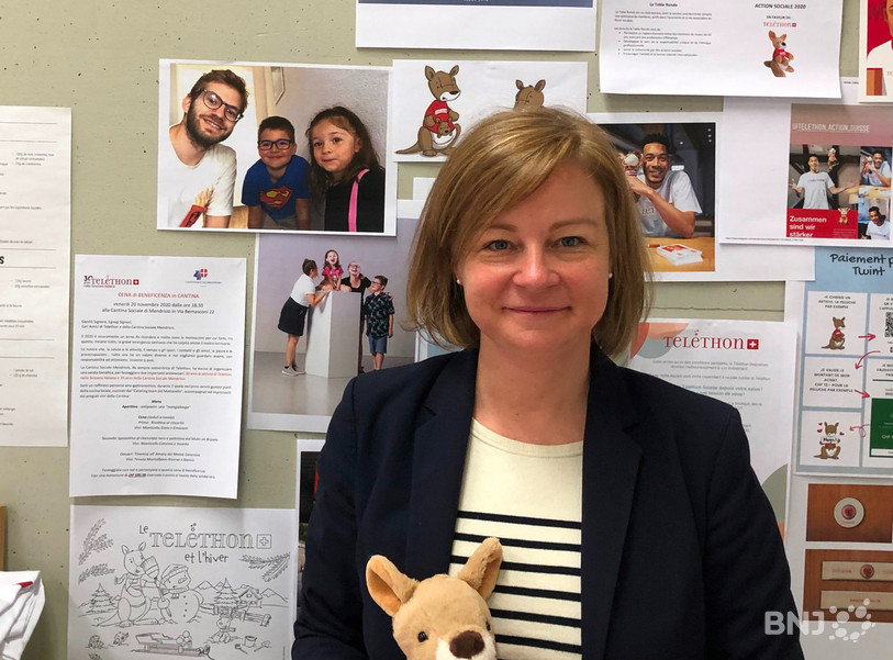 Leena Fasola, responsable du centre de coordination romand du Téléthon.