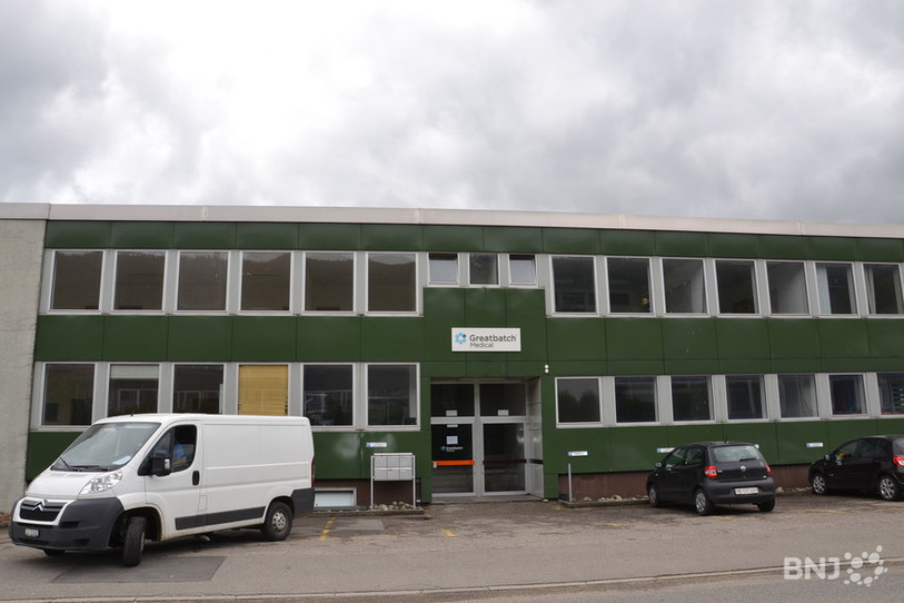 L'usine Greatbatch à Corgémont