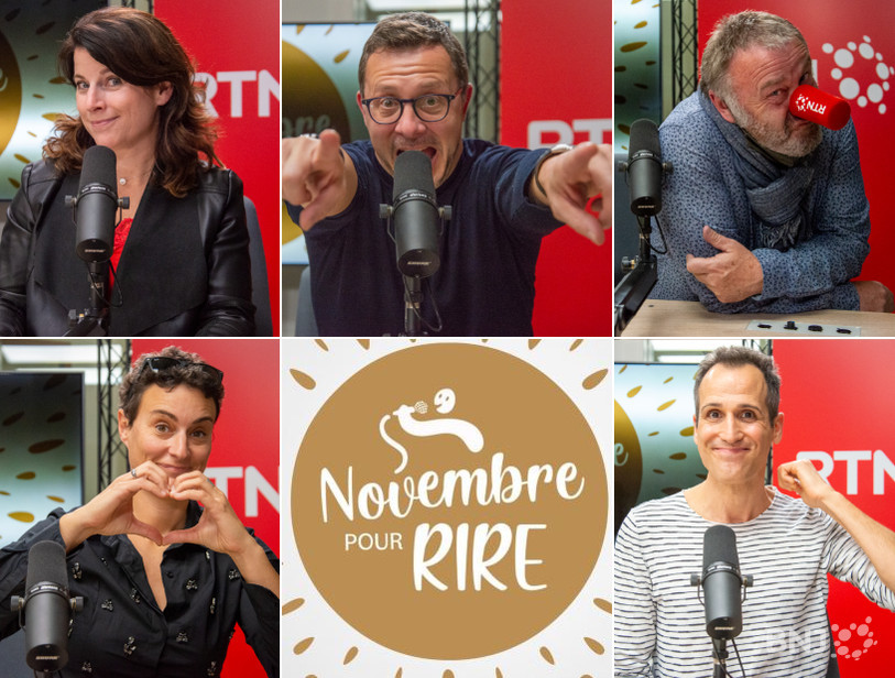 Nathalie Devantay, Yann Lambiel, Jean-Luc Barbezat, Sandrine Viglino et Noël Antonini prennent la pose