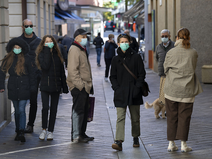 L'oubli du masque pourra être puni. (Photo : Keystone/Davide Agosta).