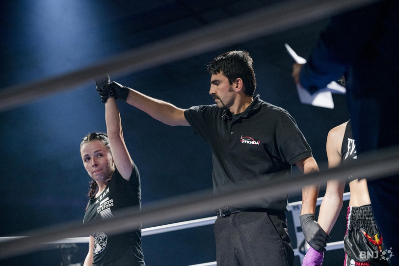 Malgré les risques, Lauriane Merz n'est pas prête à quitter le ring... (Photo : Jonathan Vallat)