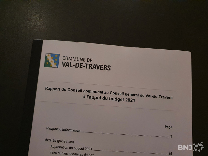 Le budget 2021 doit encore être validé le 14 décembre par le Conseil général de Val-de-Travers.
