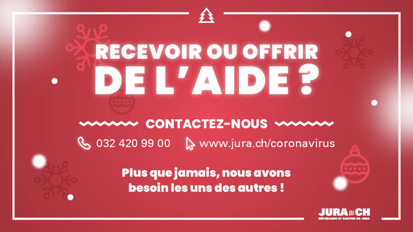Contactez la hotline du canton