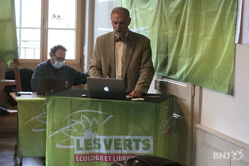 Roby Tschopp sera le candidat des Verts au Conseil d'Etat neuchâtelois ce printemps.