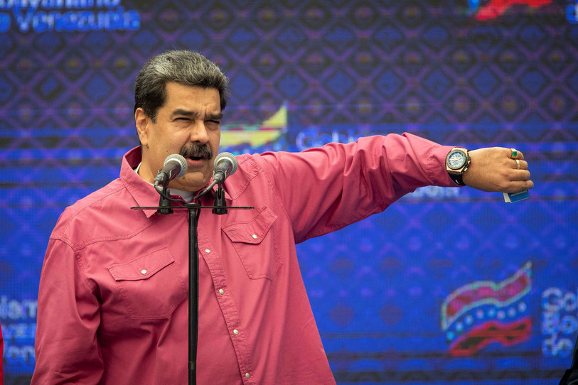 Nicolas Maduro s'est félicité d'une immense victoire. (Photo : EPA/Rayner Pena).