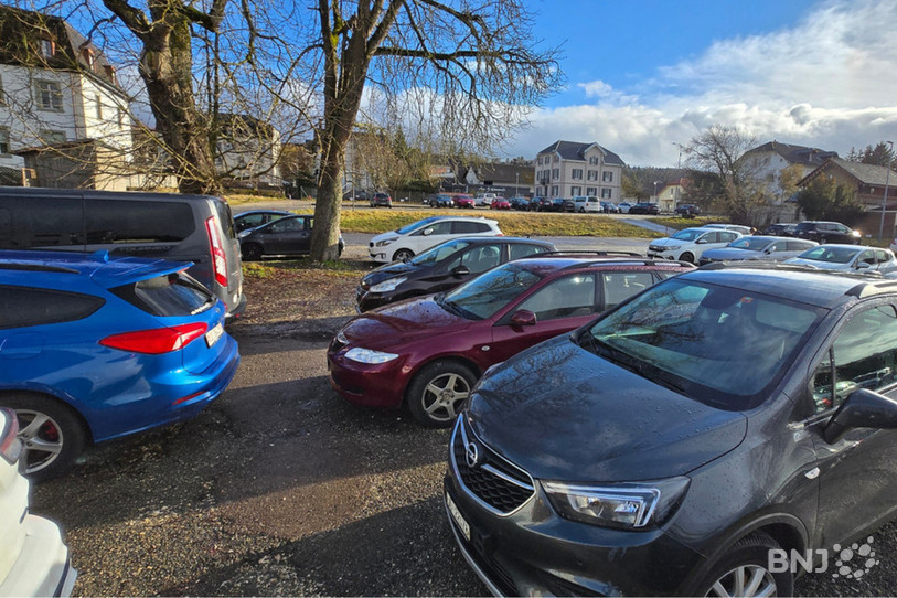Le parking de la Rue Achille-Merguin est particulièrement fréquenté.