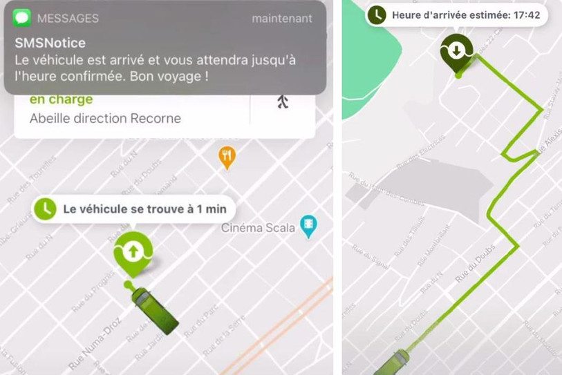 L'application MobiCité est disponible sur l'App Store et Google Play. (Photo : TransN)