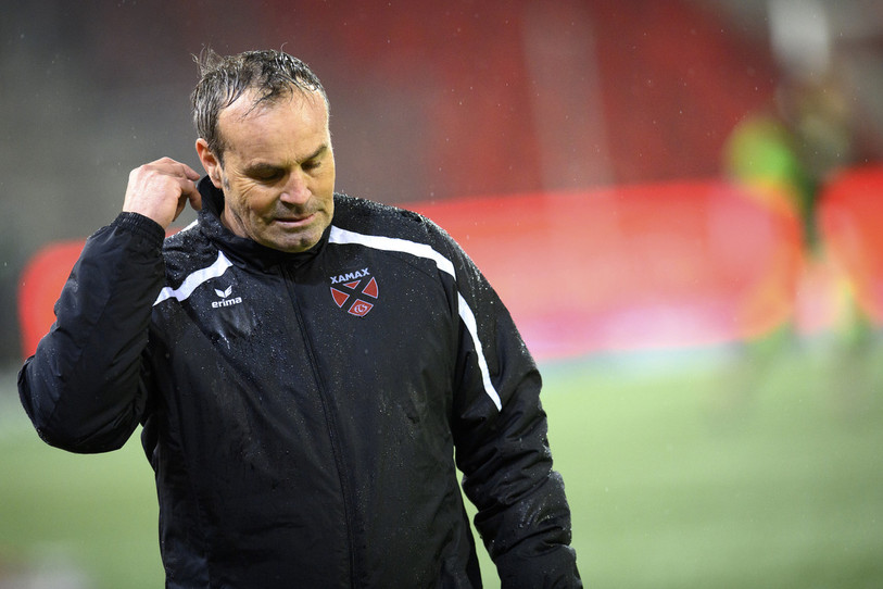 Martin Rueda n'a pas réussi à sortir Xamax de la crise. (photo : KEYSTONE/Laurent Gillieron).