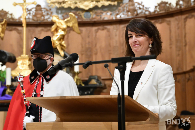 Les députés ont élu Katia Lehmann à la présidence du Parlement jurassien. (Photo : Georges Henz).