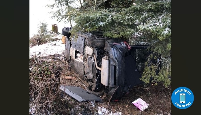 L'ambulance et les pompiers du CRISD ont dû intervenir mardi entre Develier et Bourrignon.