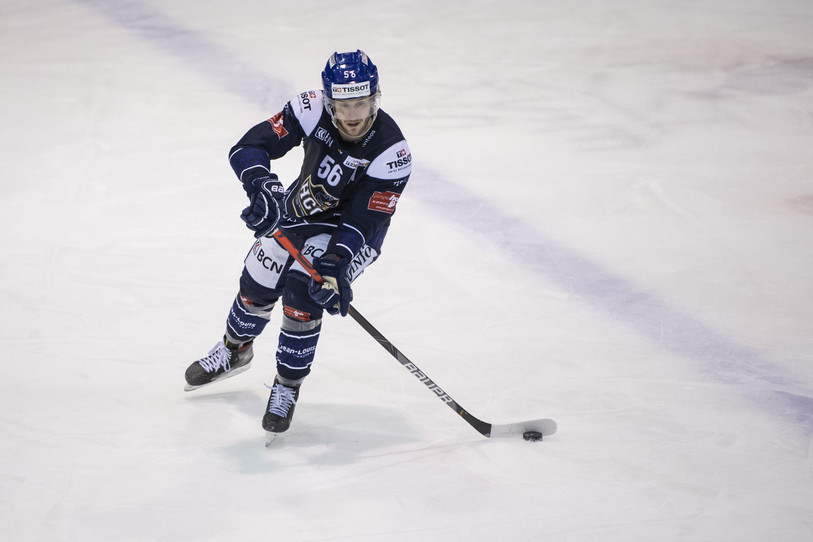 Malgré l'égalisation de Frédéric Iglesias dans le deuxième tiers-temps, le HC La Chaux-de-Fonds a fini par céder dimanche soir face à Kloten. (photo : archives)
