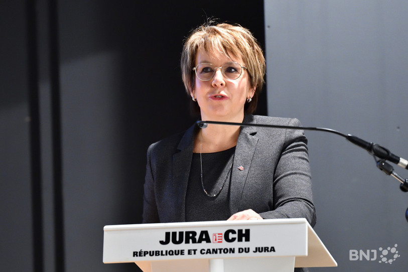 La ministre Nathalie Barthoulot a présenté l'avancement du projet Repenser l'Etat (photo : archives, Georges Henz).