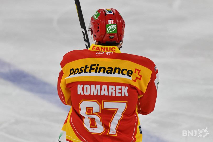Konstantin Komarek espère bien entamer 2021 dans les rangs du HC Bienne (photo : Georges Henz).