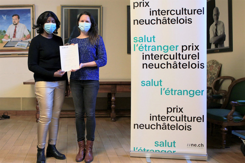 Josiane Jemmely et Nadia Lutz, respectivement membre et présidente du Forum « Tous différents – Tous égaux ». (photo : SP-Chancellerie d’État)
