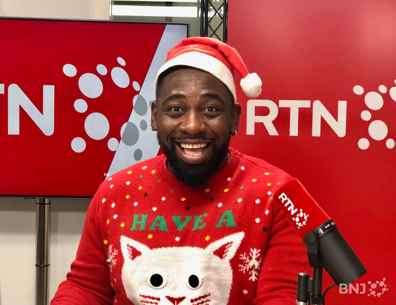 Christian Mukuna a revêtu aujourd'hui son plus beau pull de Noël pour sa dernière chronique de l'année