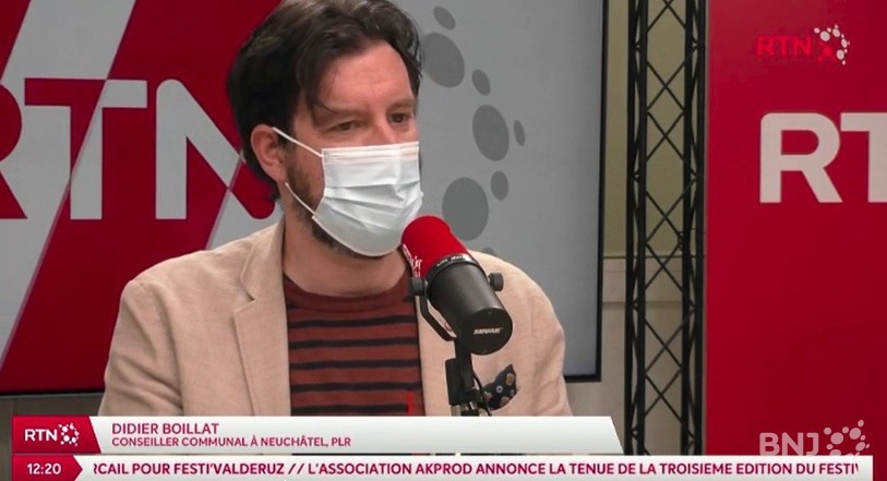 Didier Boillat était l'invité de notre journal de 12h15
