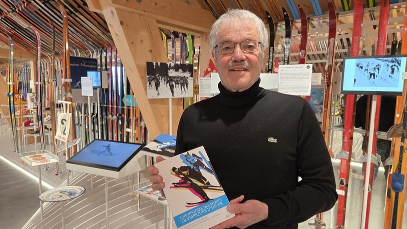 Laurent Donzé auteur du livre « Une histoire des sports olympiques d'hiver ».