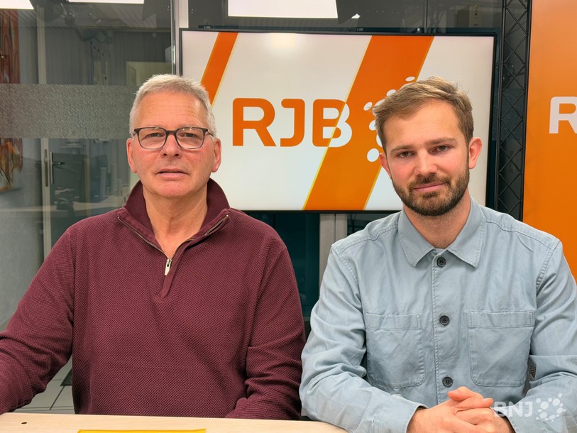 Etienne Klopfenstein (à gauche) et Brice Achermann, sont tous les deux candidats UDC pour les élections cantonales du 29 mars prochain. Ils étaient les invités de La Matinale ce jeudi dans le cadre de notre série « Objectif Rathaus ».