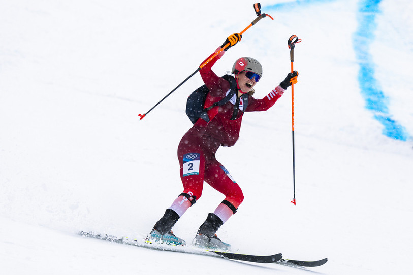 Marianne Fatton accumule les lauriers. (Photo : KEYSTONE/Peter Klaunzer.)