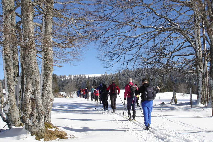 Les centres nordiques des Cernets et de Couvet/Creux du Van seront reliés dès le 18 décembre au réseau des transports publics. (Photo : Bus des neiges)