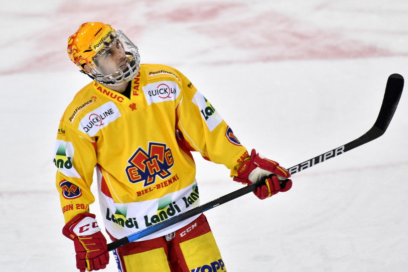 Luca Cunti écope d'une lourde amende pour simulation. (photo archive : KEYSTONE/Juergen Staiger).