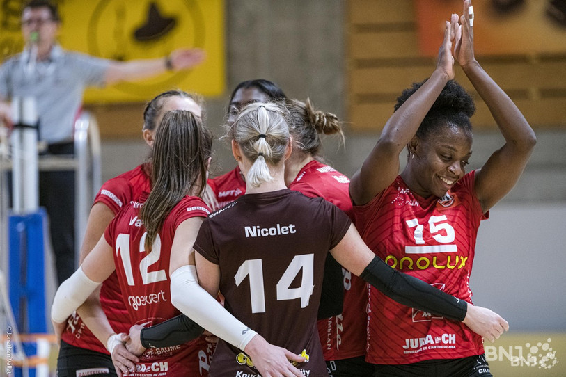 Les joueuses du VFM devront se mobiliser pour remporter leur quart de finale de play-off (photo : archives/Jonathan Vallat).
