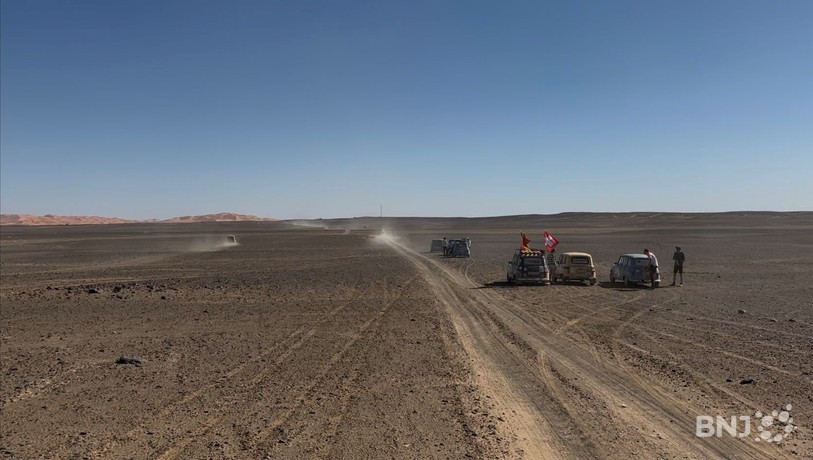 Les premiers kilomètres de pistes à bord de 