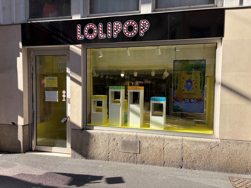 Lolipop a annoncé sa fermeture définitive à la rue du Seyon à Neuchâtel.