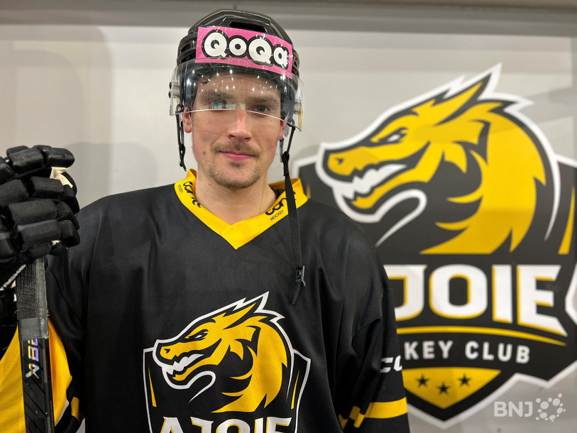 Tarmo Reunanen a disputé son premier entraînement à Porrentruy ce jeudi matin.