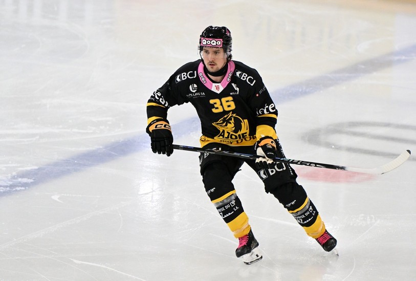Tarmo Reunanen a réalisé des débuts prometteurs sous le maillot du HC Ajoie. (Photo : Georges Henz)