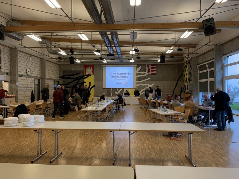 Les membres de la Fédération de pêche du Jura se sont rassemblés aujourd’hui à Moutier pour l’assemblée générale de l’organisation.