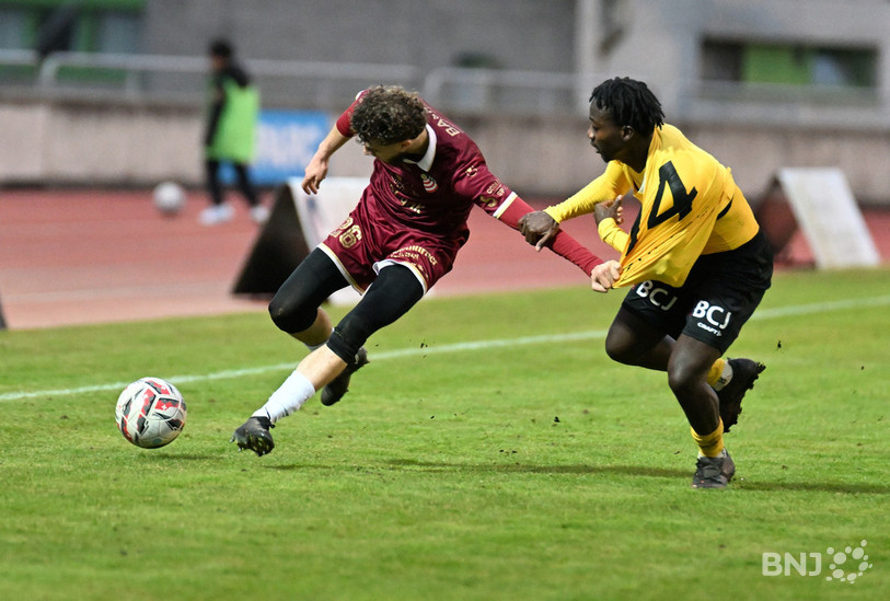 Sekouna Camara et les SRD ont craqué en fin de match. (Photo : Georges Henz)
