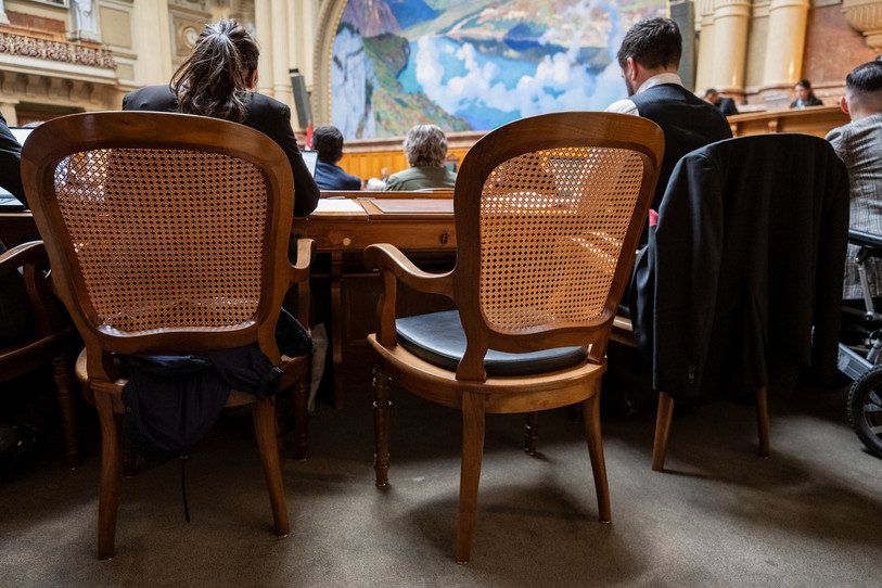 Siéger au Conseil national exige un grand travail dans l’ombre pour être efficace. (Photo : KEYSTONE/Alessandro della Valle)
