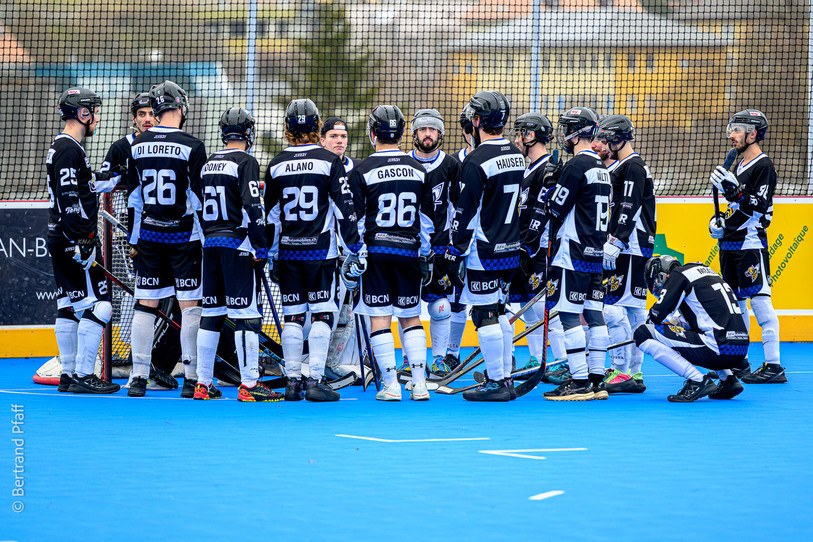 Le SHC La Chaux-de-Fonds est mal embarqué dans son quart de finale des play-off. (Photo : Bertrand Pfaff)