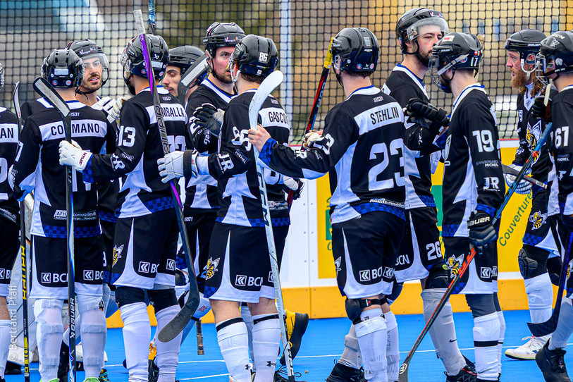 Le SHC La Chaux-de-Fonds est éliminé des play-off. (Photo : Bertrand Pfaff):