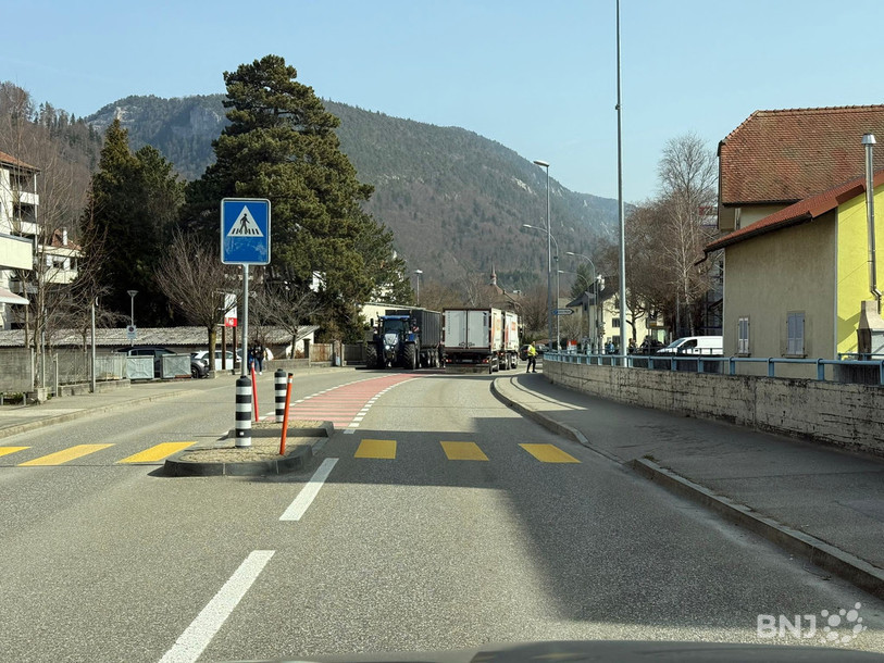 L'accident survenu ce samedi, en fin de matinée, à Moutier, a eu lieu à l'intersection de la rue Industrielle et de la rue du Clos.