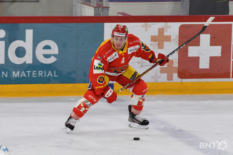 Kevin Fey et le HC Bienne prendront leurs marques à la Coupe des Bains. (Photo : Georges Henz)