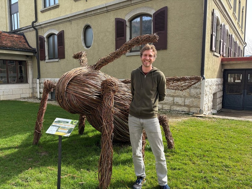 Daniel Ston est le président de la société neuchâteloise d'entomologie.
