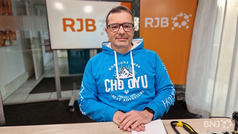 Yoann Verdino s’entraîne depuis un an et demi pour son projet « Horizon 8000 ».