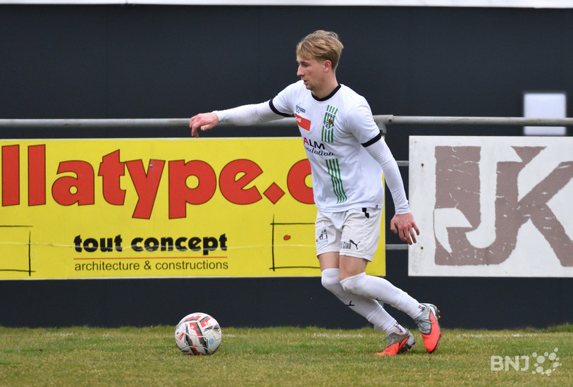 L'ouverture du score de Maxime Eschmann n'a pas suffi au FC Courtételle. (Photo : archives Georges Henz)